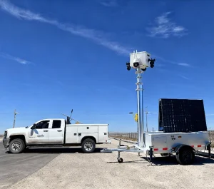 360 Wireless Camera Solar Trailer