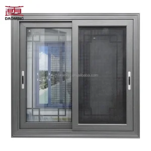 Upper and Lower Lifting Windows Double Glass Smart Windows Automatic Thermal Break Glass Aluminium Sliding Window