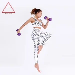 Conjunto de gimnasio de tela reciclada