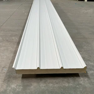 Industrial-Grade Steel Metal PU Sandwich Eco-Friendly Water Resistant Xuzhi Brand Prefab House Workshop Warehouse Roof Exterior
