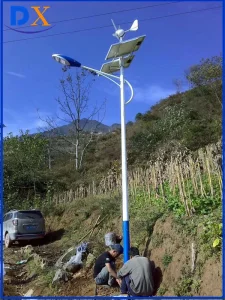 2017 Novo Produto Iluminação Externa para Rua e Casa Alimentada por Energia Solar