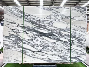 Decoration Material Natural Stone Italian Marble Arabescato White