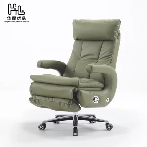 Modern Executive Leather Office Chair Luxury Ergonomic Electric
