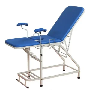 Stainless Steel Adjustable Gynecological Examination Chair for Obstetrics and Gynecology