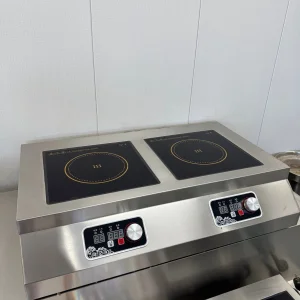 Commercial Induction Cooker Multi Head Configuration for Catering Kitchen Equipment