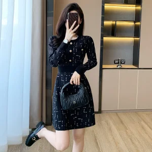 Vestido de cóctel de oficina para mujeres