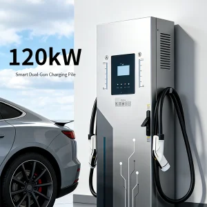 Smart Networked 120kw 160kw 240kw Dual Gun EV Charger for Hotel Parking