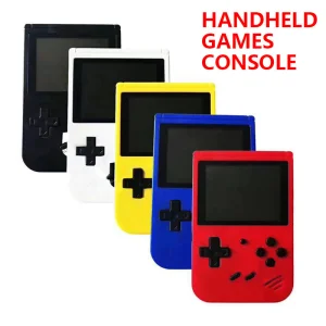 500 in 1 Portable Classic Retro Mini Handheld Games Player Support TV Output Game Console for Boy Gift