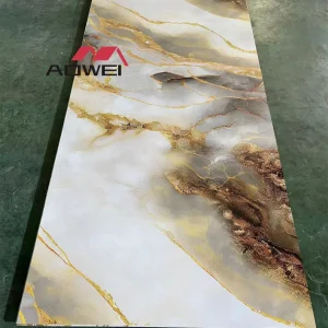 High Glossy PVC Marble Sheet
