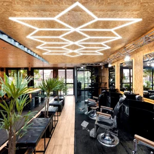 Custom Diy Home Decoration Lights Polygonal Geometric High Brightness Snowflake Christmas Light