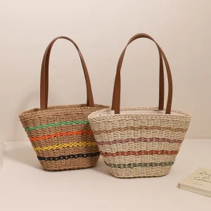 Conjunto 2PCS Bolsa de Palha