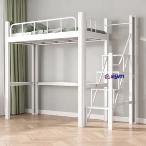 Secure Interlocking Metal Bed Frame