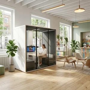 High-quality, Factory-customized, E0-grade Eco-friendly, Odorless, Soundproof Office Meeting Pods And Booths