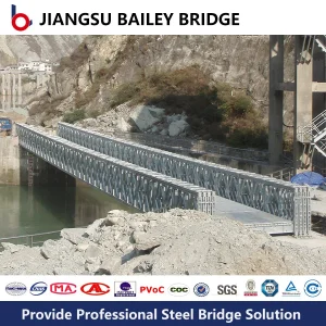 Made in China Price Steel Bailey Suspension Bridge Prefabricated Modern Design