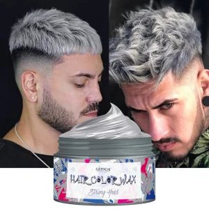 Temporary Hair Coloring Wax Clay