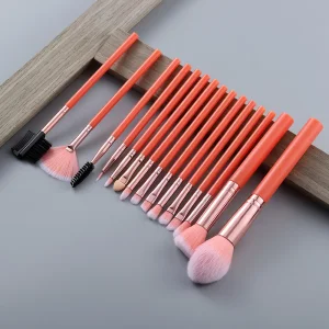 Conjunto de Pincéis de Maquiagem Profissional Vegano de Luxo com Etiqueta Privada, Amostra Grátis, Atacado de Pincéis de Maquiagem