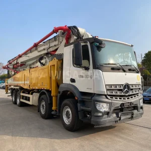58m Beton Bambo Cement Machine Schwing Used Concrete Pump Truck