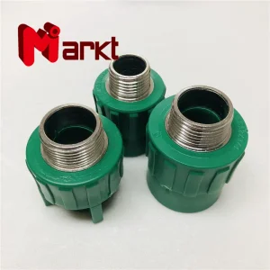Pn16 PPR Water Pipe Weld Connection Fittings Male Thread Socket