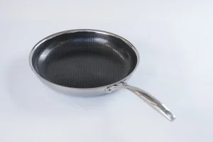 Tri-Ply Stainless Steel Ceramic Non-Stick Frypan