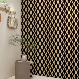 Durable Ribbon-Shaped Wood Veneer Acoustic Slat Wall Panels for Comfortable Home Design