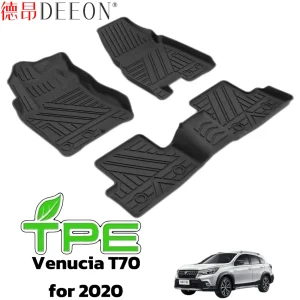 Alfombrilla de maletero de TPE resistente para automóvil, accesorio para el coche, alfombrilla para pies para Venucia