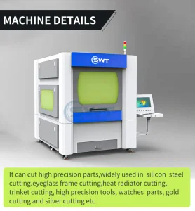 Aluminum Ceramics Jewelry High Precision CNC Cutting 4030 6060 6090 CNC Router Machine for Metal