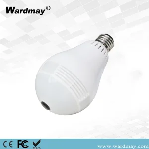 Wardmay V380 PRO 360 Degree Fisheye Lens Panoramic WiFi Wireless Light Bulb Camera
