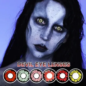 Hot Seller PSEYECHE Colored Contacts Halloween Contact Lenses