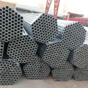 China Round Pre Galvanized Steel Pipe