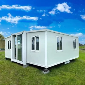 Luxury Prefabricated Container House 3 Bedroom Kitchen Bathroom Living Room Expandable Mobile Home