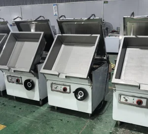 Industrial Gas Tilting Braising Pan Gas Stainless Steel