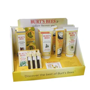 Custom Cardboard Merchandising Counter Retail Counter Box Paper Display Boxes Table Top Cardboard Display Counter