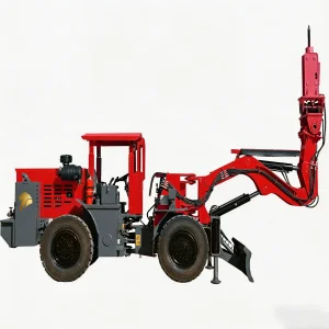 High Efficiency Diesel-Powered Rotary Hydraulic Scaling Drill Rig with Motor for Underground Tunneling Rock Bolt Scaling Mining
