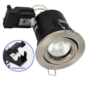UK Standard Tiltable GU10 Downlight