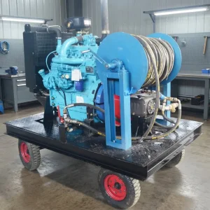 Powerful Deep Pipe Cleaning Solutions Sewer Jetter High Pressure Water Jetting System