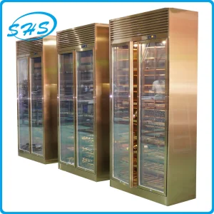 Stainless Steel Wine Storage Cabinet Can Be Adjusted The Temperature
