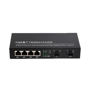 6 Port SFP Fiber Converter