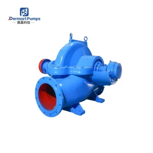 2016m3/H Flow 59m Head 520kw Horizontal Water Split Case Double Suction Centrifugal Pump for Farmland Irrigation