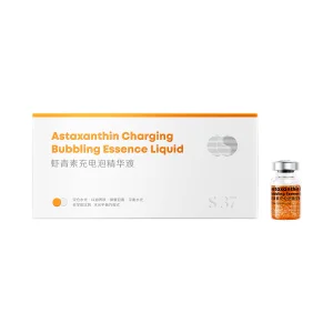 Customized OEM Organic Skin Care Essence Astaxanthin Ampoule Anti-oxidation Late Night Darkening Brightening Firming Serum
