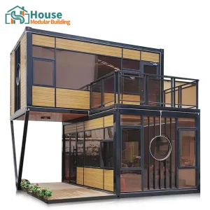 Custom Two-Story Self-Contained Luxury Leisure Container Suite Manufacturers, Factories
