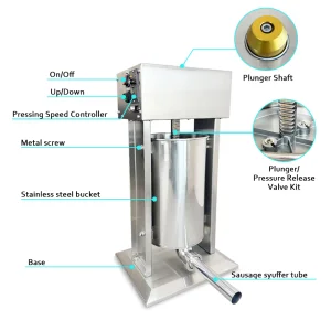 Máquina de Encher Linguiça Elétrica