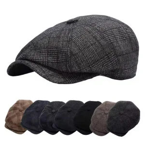 Wholesale Vintage Tweed Flat Cap