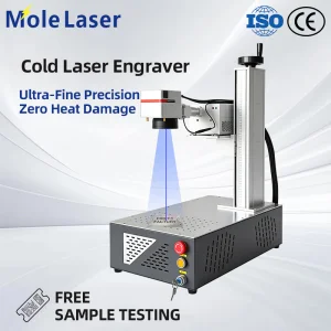 Air-Cooled UV Laser Marking Machine for Small Business Crystal Glass Plastic Custom Engraving