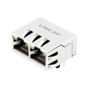 1 to 2 Port RJ-45 Connector