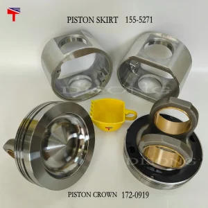 Coroa do Piston 172-0919 para Conjunto de Gerador Motor 3508 3512 3516 Peças Saia do Piston 155-5271