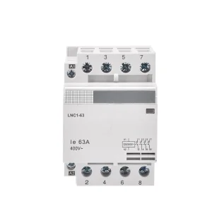WNZJ LNC1 220V/230V 4P 63A Modular AC 50/60Hz Household Electrical Contactor With Din Rail Mounting Compact And Efficient