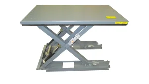 U Shape E Shape Low Profile Electric Hydraulic Scissor Lift Table with CE