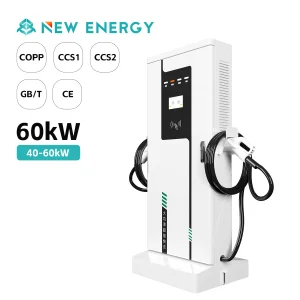 60kw Charging Station Electric Vehicle Charging Station (CCS2 &amp; GB/T) EV Charging Station