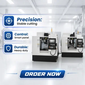 High Precision VMC 640 Vertical Machining Center
