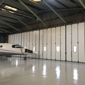 Large Folding Hangar Door